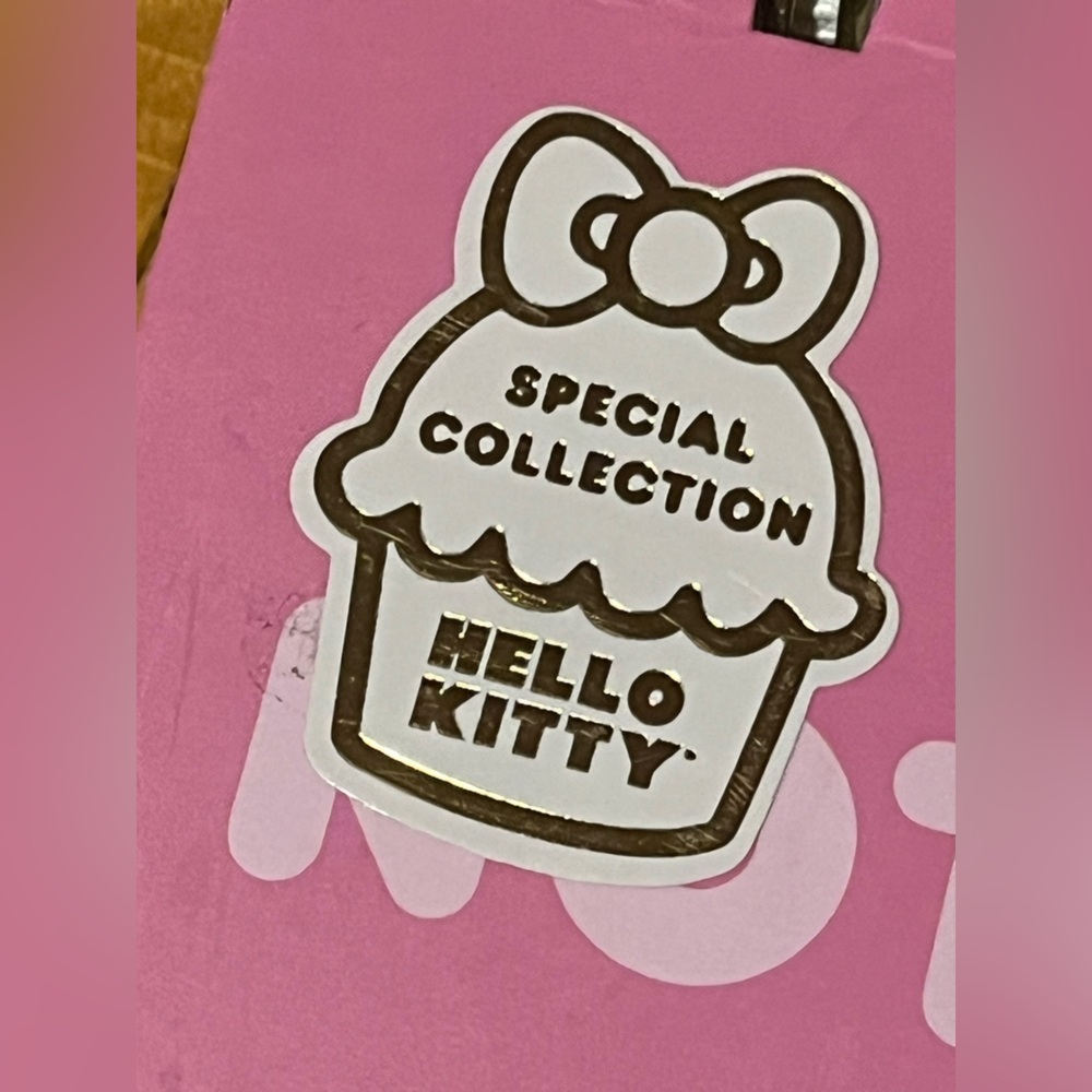 Hello Kitty Pink Long Ractangular Spiral Notebook NEW - Picture 2 of 4